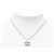 Collana con ciondolo a catena Chanel Coco Mark Argento - vista 7