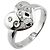 Autre Marque Anello Tiffany & Co. Dots Heart Argento