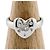 Autre Marque Anello Tiffany & Co. Dots Heart Argento - vista 3