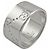 Gucci Icon breiter Ring aus 18K Weißgold Silber
