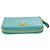 Prada Zip Around Saffiano Leather Small Blue - view 5
