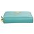 Prada Zip Around Saffiano Leather Small Blue - view 6