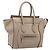Céline Celine Luggage Grainy Leather Micro Bege - vista 3