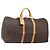 Louis Vuitton Keepall Monogram Canvas 55 Marrone - vista 3