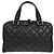 Bolso Chanel Wild Stitch de piel de becerro acolchada Negro