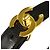 Cintura Chanel CC Turnlock in pelle sottile Nero - vista 3