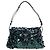 Sac à épaule Prada à sequins Vert