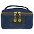 Vanity Neceser Chanel de denim acolchado Azul