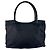 Tote Prada Shopper-Tasche aus schwarzem Nylon und Kunststoff