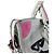 Borsa Balenciaga Classic City Graffiti Nero Rosa Bianco - vista 5