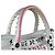 Borsa Balenciaga Classic City Graffiti Nero Rosa Bianco - vista 9