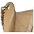 Borsa a tracolla Chanel in vitello martellato beige - vista 6