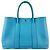 Hermès Borsa Hermes Garden Party TPM 30 Blu - vista 3