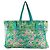 Hermès Bolso Tote Hermes de lona verde - vista 3
