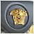 Handtasche/Schultertasche Versace Braun Schwarz Golden - Ansicht 10