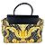 Handtasche/Schultertasche Versace Braun Schwarz Golden - Ansicht 3