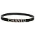 Cintura Chanel Logo in pelle con metallo e cristalli Thin Nero