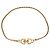 Christian Dior CD Logo Metal Dorado