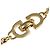 Christian Dior CD Logo Metal Dorado - vista 3