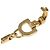 Christian Dior CD Logo Metal Dorado - vista 5