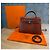 Hermès Kelly 32 Sellier borsa a mano pelle Waffle Marrone - vista 2
