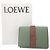 Cartera compacta de piel Loewe Anagram Trifold Verde - vista 2