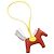 Hermès Hermes Rodeo PM Handbag Charm Blau Golden - Ansicht 3