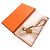 Hermès Hermes Badi Agneau Milo Mouton Sesame Z Stamp Bag Charm Marrone - vista 2