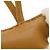 Hermès Hermes Badi Agneau Milo Mouton Sesame Z Stamp Bag Charm Marrone - vista 4