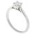 Cartier Solitaire 1895 Ring aus Platin - Ansicht 3