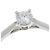 Cartier Solitaire 1895 Ring aus Platin - Ansicht 4