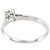 Cartier Solitaire 1895 Ring aus Platin - Ansicht 6