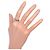 Bulgari Bague alliance Bvlgari en or blanc avec diamants - vue 2