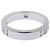 Bulgari Bague alliance Bvlgari en or blanc avec diamants - vue 5