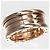 Bulgari Bvlgari B.zero1 Ring mit 3 Bändern in 18K Roségold - Ansicht 5