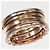 Bulgari Bvlgari B.zero1 Ring mit 3 Bändern in 18K Roségold - Ansicht 6