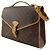 Bolsa Louis Vuitton Beverly Marrom - vista 2
