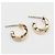 Autre Marque Orecchini a lobo Tiffany & Co. in oro giallo 18K Knife-Edge - vista 4