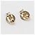 Autre Marque Orecchini a lobo Tiffany & Co. in oro giallo 18K Knife-Edge - vista 8
