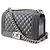 Borsa a tracolla Chanel Boy Nero - vista 2