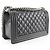 Borsa a tracolla Chanel Boy Nero - vista 3
