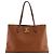 Borsa Tote Louis Vuitton Lockme Shopper Marrone