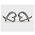 Autre Marque Tiffany & Co. Loving Heart Stud Earrings - view 4