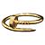Anello Cartier Juste Band in oro giallo 18K D'oro