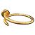 Anello Cartier Juste Band in oro giallo 18K D'oro - vista 2