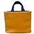 Borsa Shopper Tote MINI Louis Vuitton M15237 Saffron Arancione - vista 2