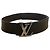 Louis Vuitton M9887 Ceinture LV Initial Belt Braun Schwarz