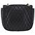Bolsa de Ombro com Corrente BALLY em Couro Preto e Dourado Auth 201246 - vista 3