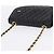 Bolsa de Ombro com Corrente BALLY em Couro Preto e Dourado Auth 201246 - vista 6