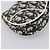 Christian Dior Trotter Saddle Accessory Pouch PVC Black White Auth 201266V - view 11